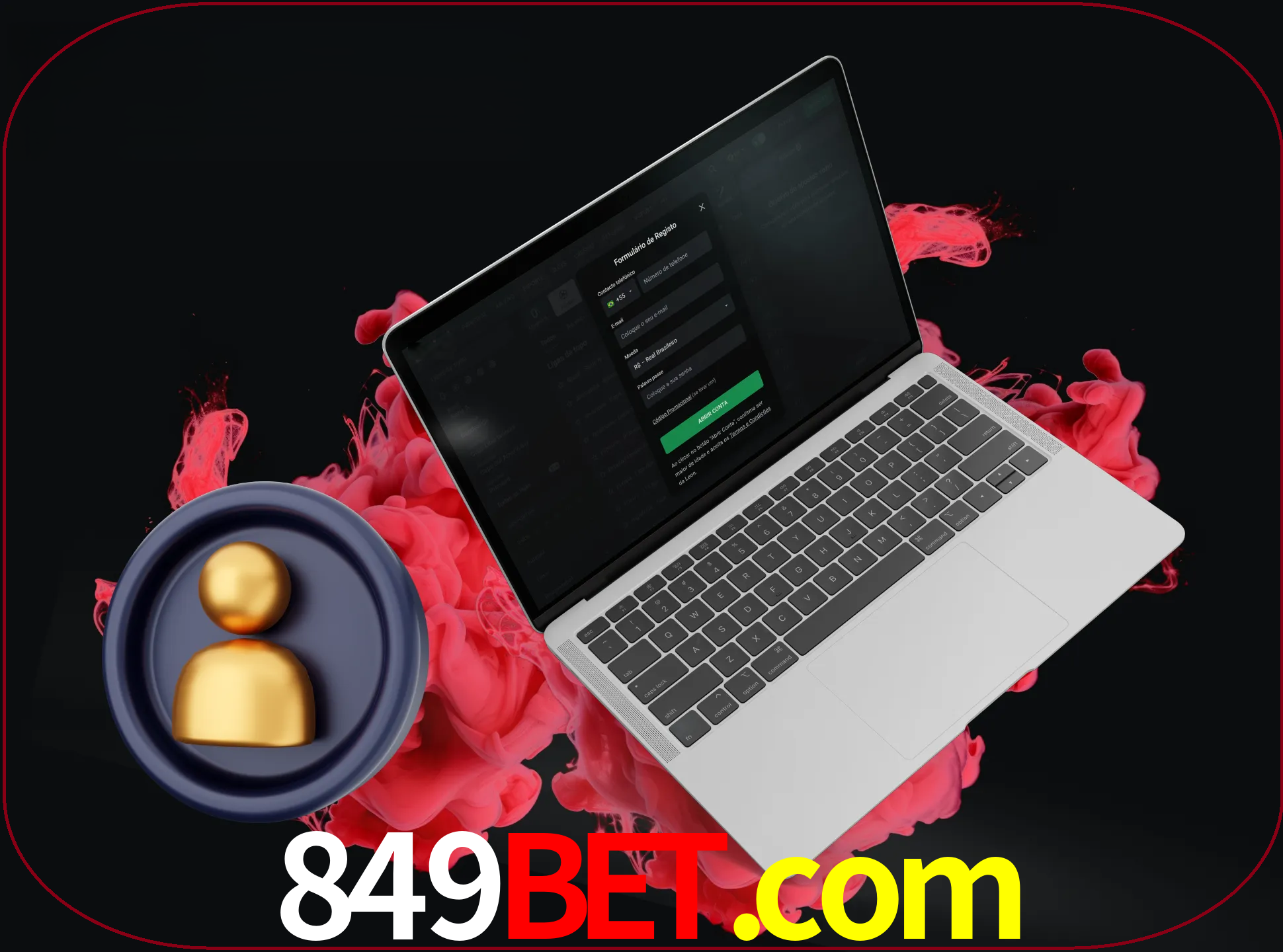 No cabeçalho do site 849bet, clique no botão que o levará a um formulário especial onde terá de introduzir as suas informações actuais.