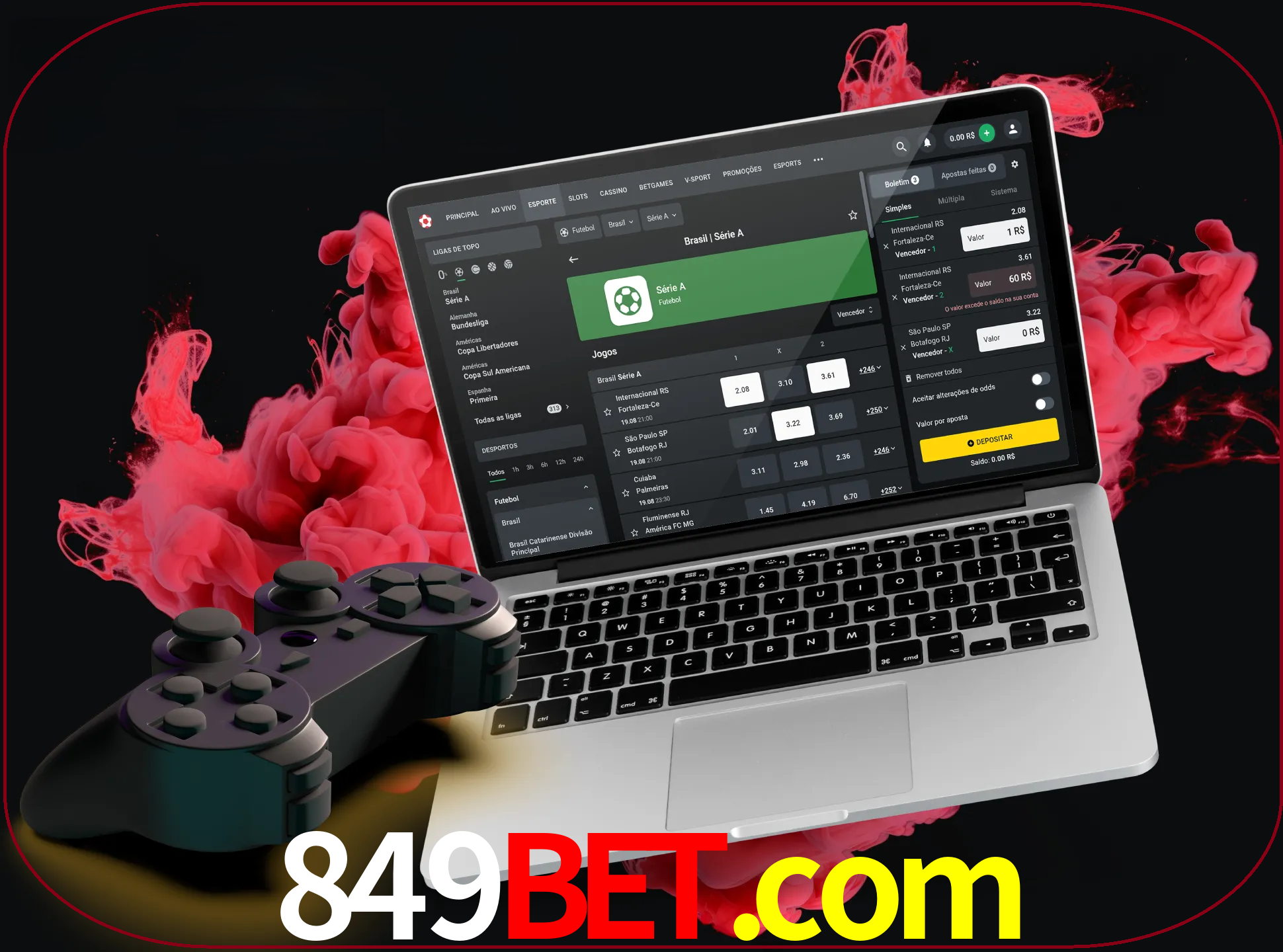 Visite a secção especial de jogos de vídeo em 849bet para descobrir em que jogos pode apostar e ganhar muito dinheiro.