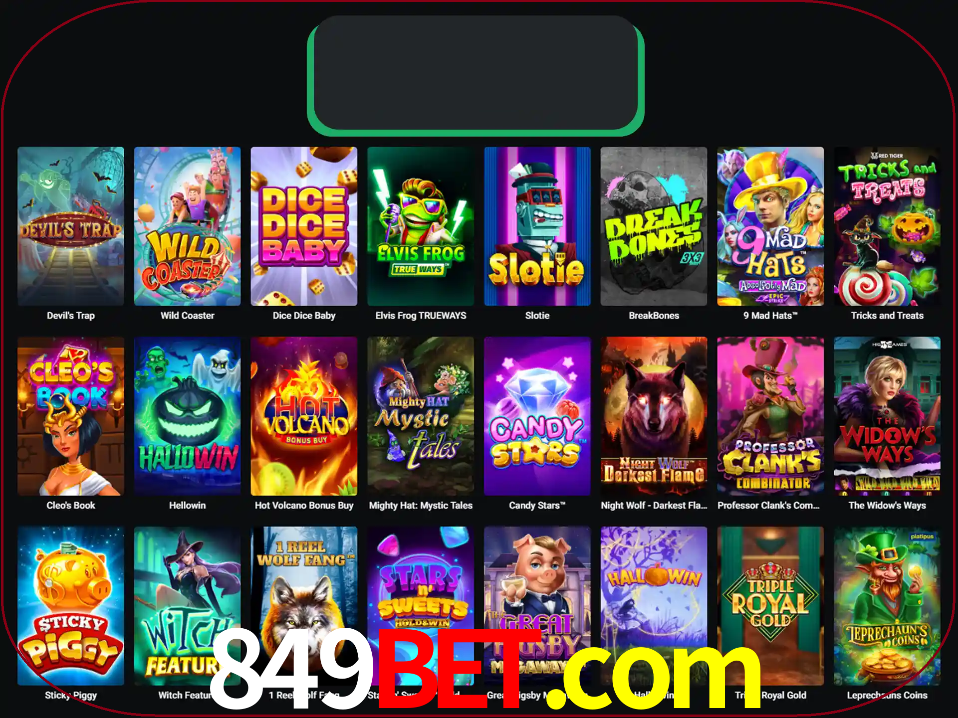 Procure por seus amados jogos de slot.