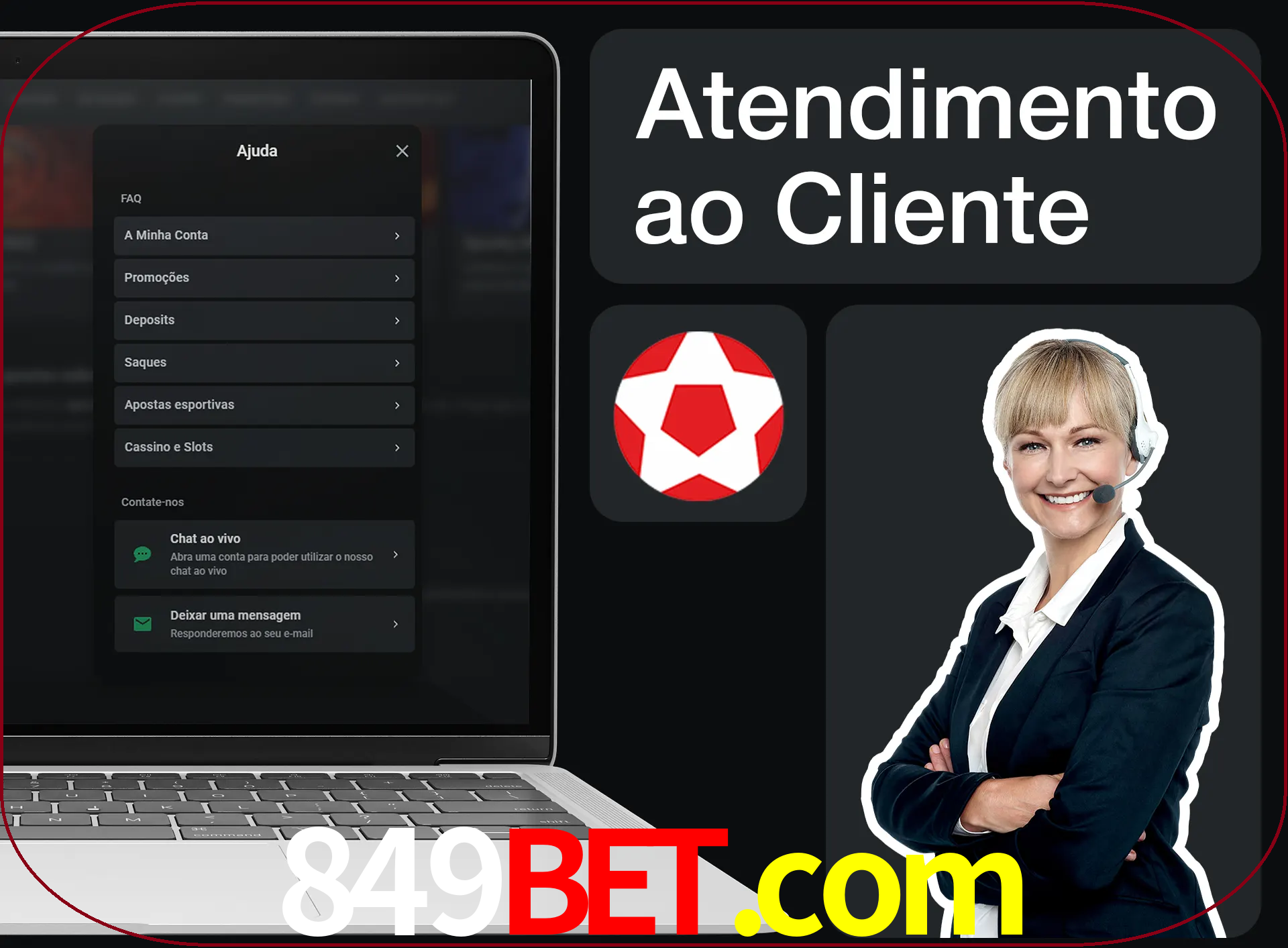 Você pode pedir nosso apoio para ajudar.