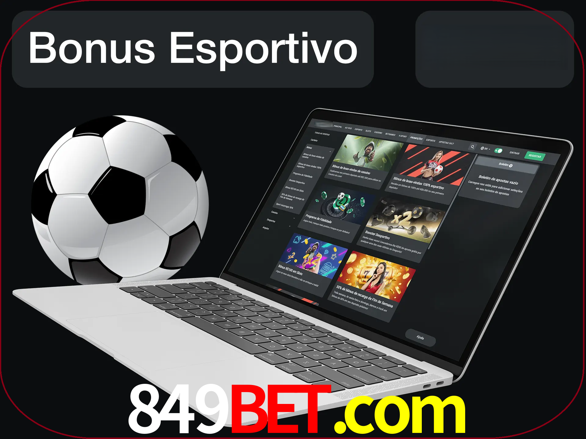 Antes de começar a apostar, use o bônus esportivo.